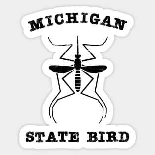 Michigan Mosquito State Bird Sticker